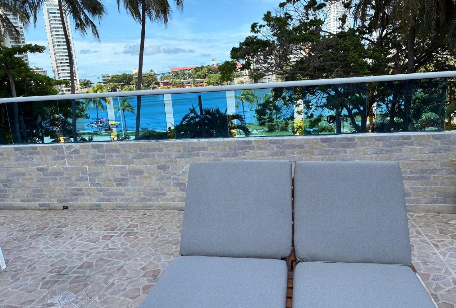 Cómodo Con Vista Al Mar Apartamento
