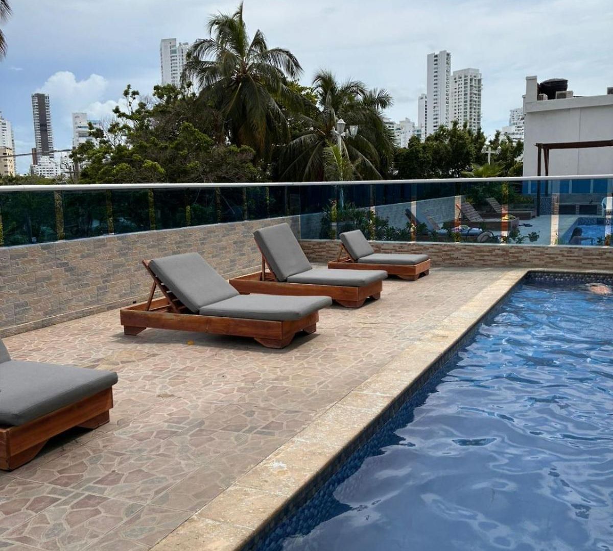 Cómodo Con Vista Al Mar Apartamento