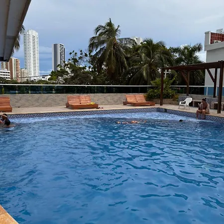 Cómodo Con Vista Al Mar Apartamento Cartagena