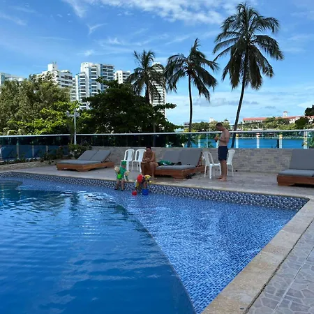 Cómodo Con Vista Al Mar Apartamento Cartagena